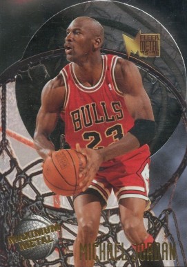 1995 Metal Maximum Metal Michael Jordan #4 Basketball Card