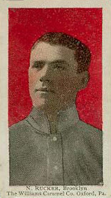 1910 Williams Caramel N. Rucker, Brooklyn # Baseball Card