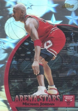 1998 Finest Arena Stars Michael Jordan #AS19 Basketball Card