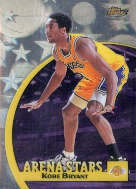 1998 Finest Arena Stars Kobe Bryant #AS5 Basketball Card