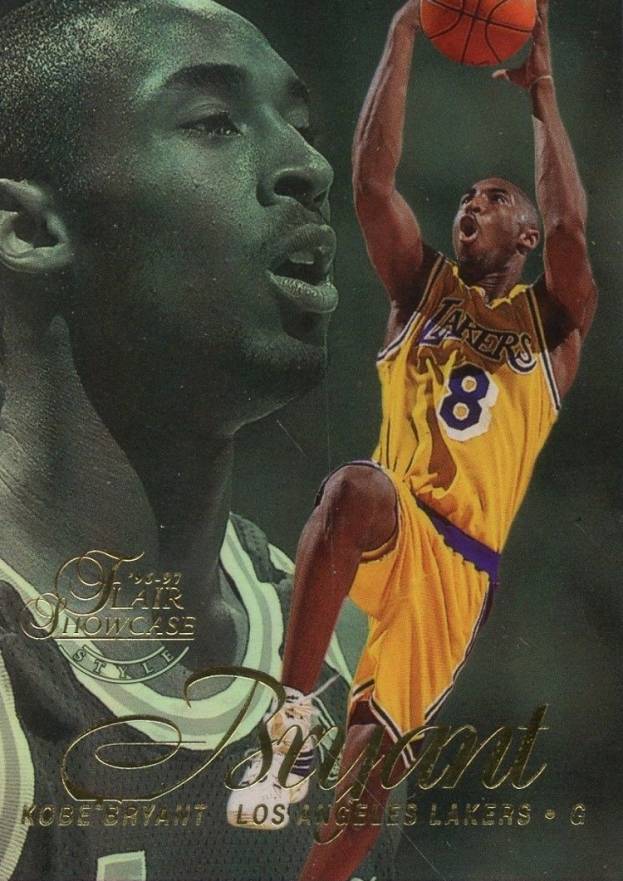 1996 Flair Showcase Kobe Bryant #31 Basketball Card