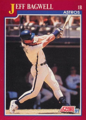 1991 Score Traded Jeff Bagwell #96T Baseball Card