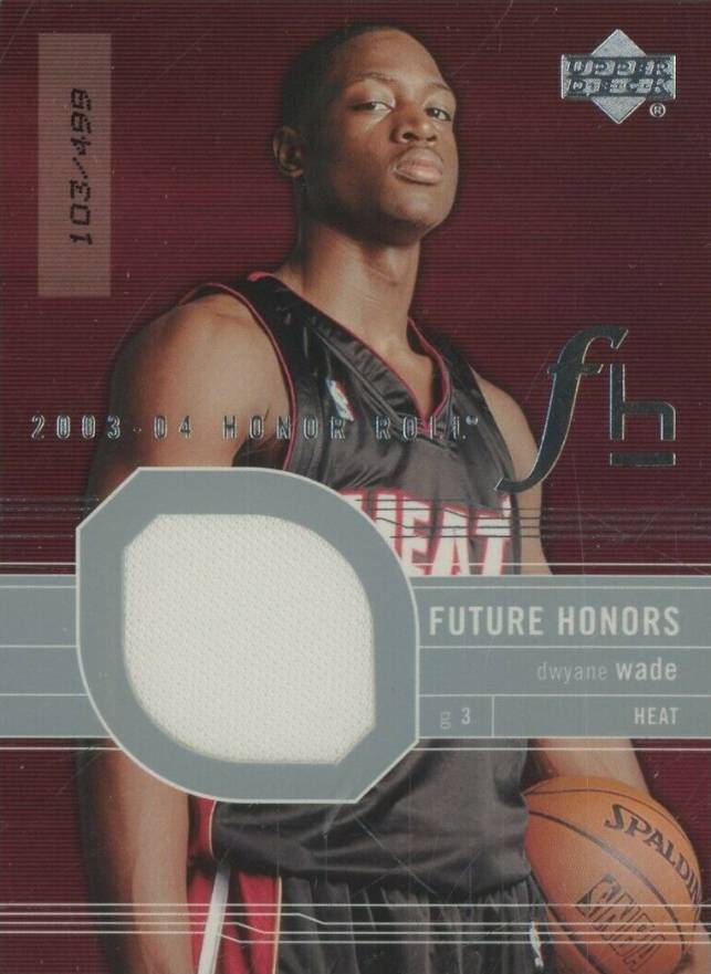 2003 Upper Deck Honor Roll Dwyane Wade #110 Basketball Card