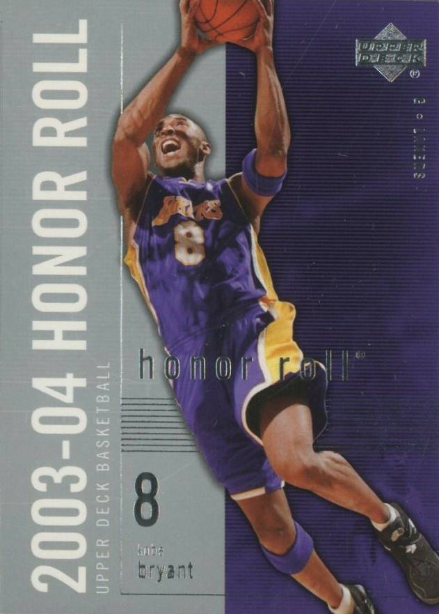 2003 Upper Deck Honor Roll Kobe Bryant #35 Basketball Card