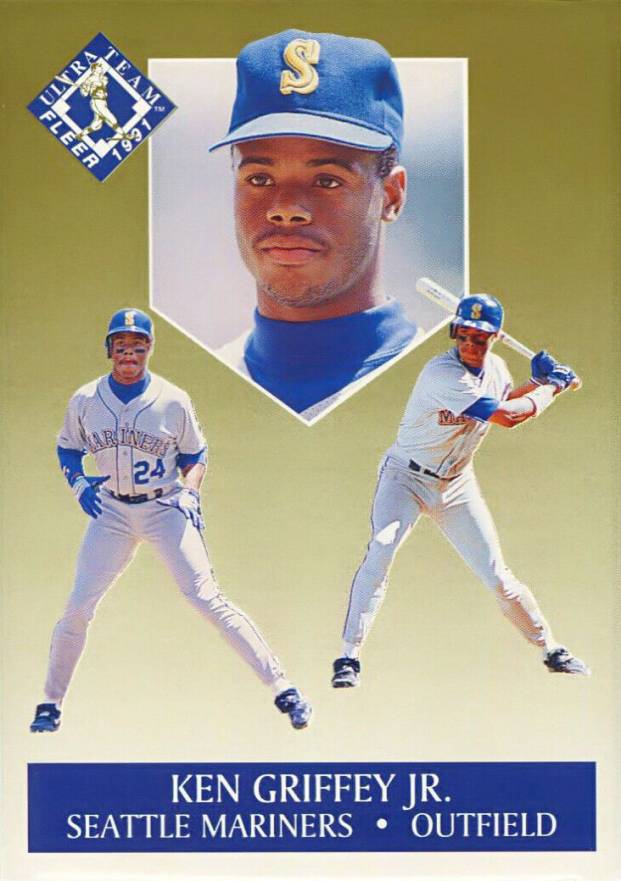 1991 Ultra Gold Ken Griffey Jr. #4 Baseball Card