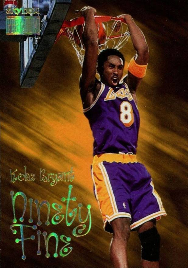 1998 Skybox Premium Kobe Bryant #205 Basketball Card