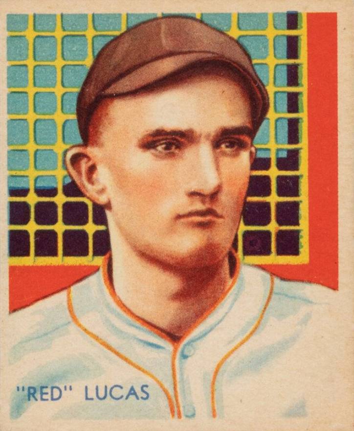 1934 Diamond Stars  Red Lucas #46 Baseball Card