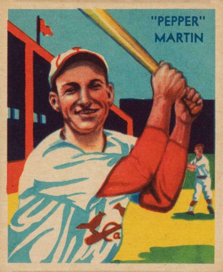 1934 Diamond Stars  Pepper Martin #26 Baseball Card