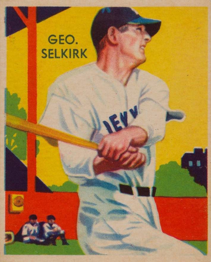 1934 Diamond Stars  Geo. Selkirk #88 Baseball Card