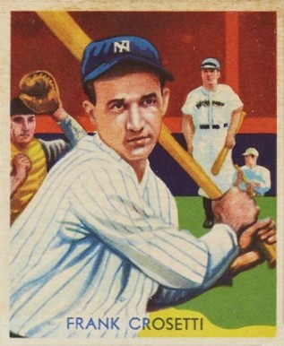 1934 Diamond Stars  Frank Crosetti #86 Baseball Card