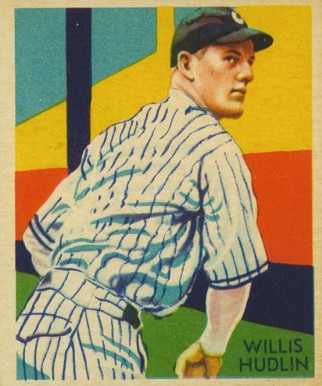 1934 Diamond Stars  Willis Hudlin #79 Baseball Card
