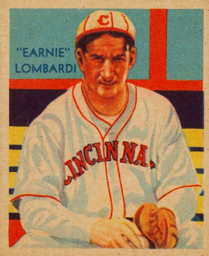 1935 Diamond Stars  Earnie Lombardi #36e Baseball Card