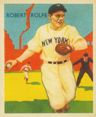 1934 Diamond Stars  Robert Rolfe #29 Baseball Card