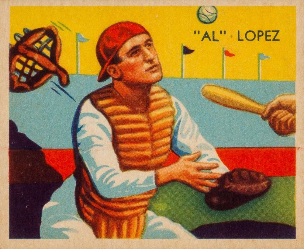 1935 Diamond Stars  Al Lopez #28 Baseball Card