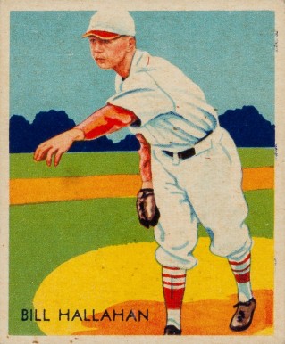 1934 Diamond Stars  Bill Hallahan #23 Baseball Card