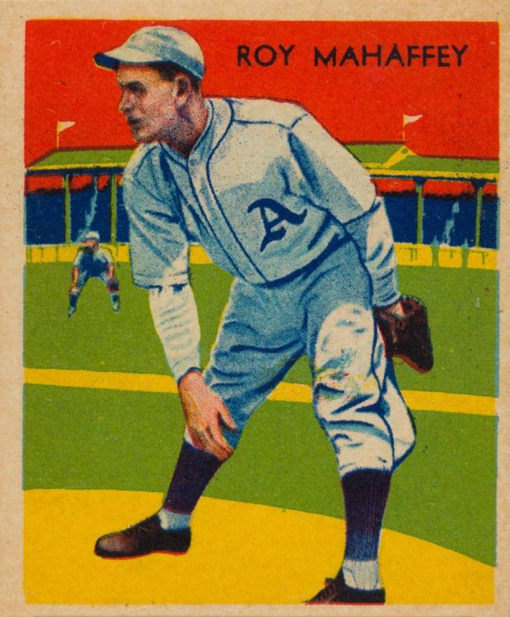 1934 Diamond Stars  Roy Mahaffey #10 Baseball Card