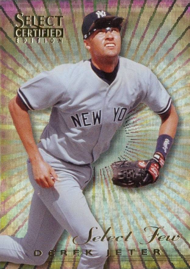 1996 Select Certified Select Few Derek Jeter #2 Baseball Card
