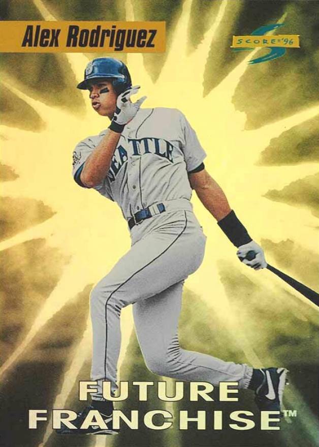 1996 Score Future Franchise Alex Rodriguez #4 Baseball Card
