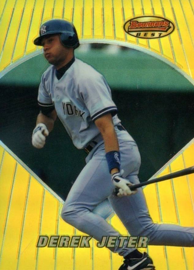 1996 Bowman's Best Derek Jeter #79 Baseball Card