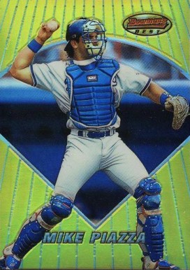 1996 Bowman's Best Mike Piazza #26 Baseball Card