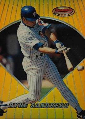 1996 Bowman's Best Ryne Sandberg #8 Baseball Card
