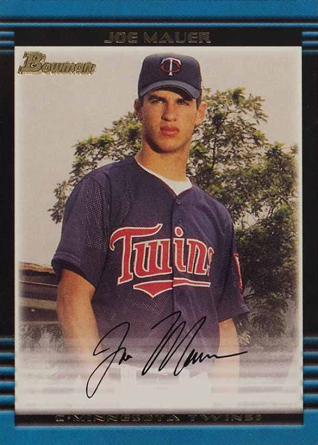 2002 Bowman Joe Mauer #379 Baseball Card
