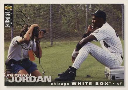 1995 Collector's Choice Michael Jordan #500 Baseball Card
