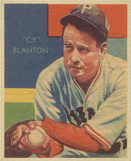 1934 Diamond Stars  Cy Blanton #57 Baseball Card