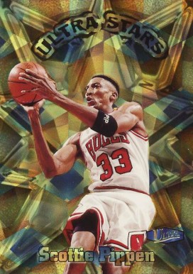 1997 Ultra Stars Scottie Pippen #15 Basketball Card