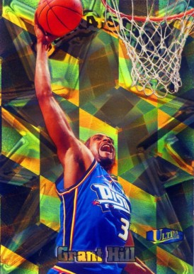 1997 Ultra Stars Grant Hill #12 Basketball Card