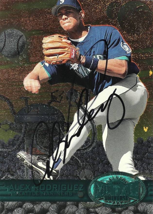 1997 Metal Universe Alex Rodriguez # Baseball Card