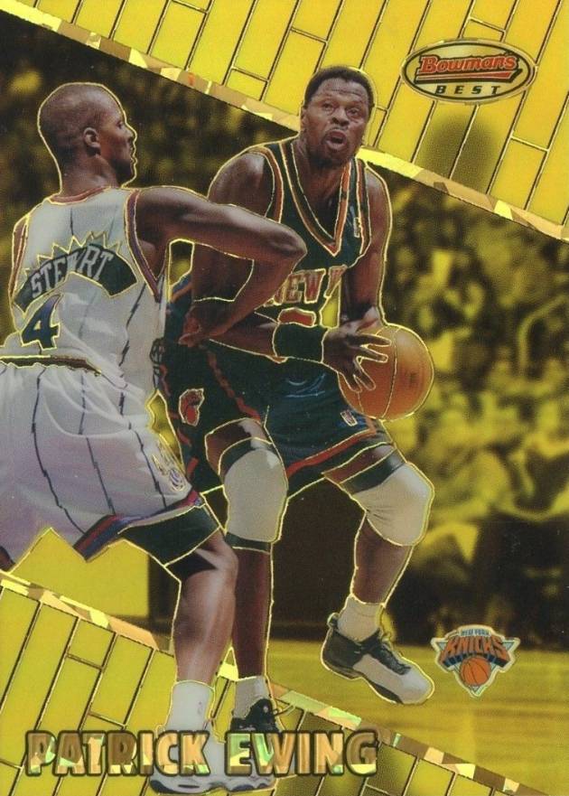 1999 Bowman's Best Patrick Ewing #81 Basketball Card
