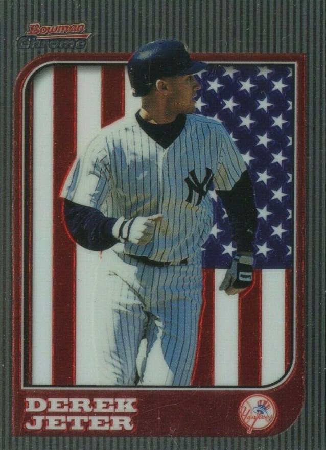 1997 Bowman Chrome International Derek Jeter #1 Baseball Card