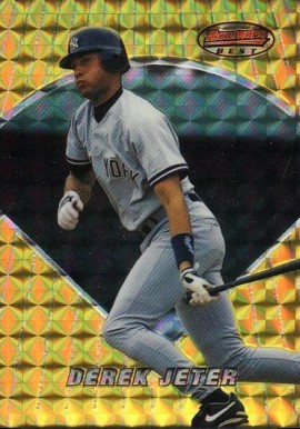 1996 Bowman's Best Derek Jeter #79 Baseball Card