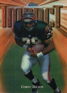 1997 Finest Corey Dillon #176 Football Card