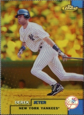 1999 Finest Derek Jeter #90 Baseball Card
