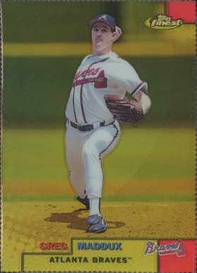 1999 Finest Greg Maddux #100 Baseball Card