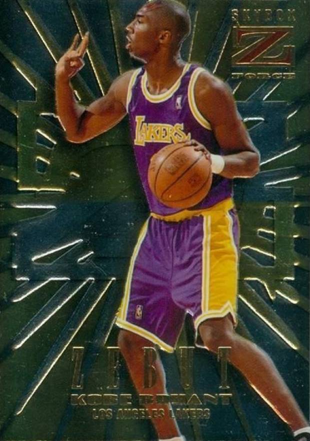 1996 Skybox Z-Force Zebut Kobe Bryant #3 Basketball Card