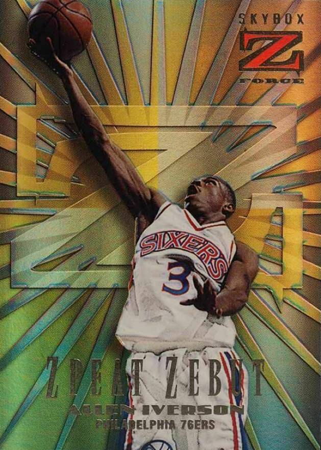 1996 Skybox Z-Force Zebut Basketball Card Set - VCP Price Guide