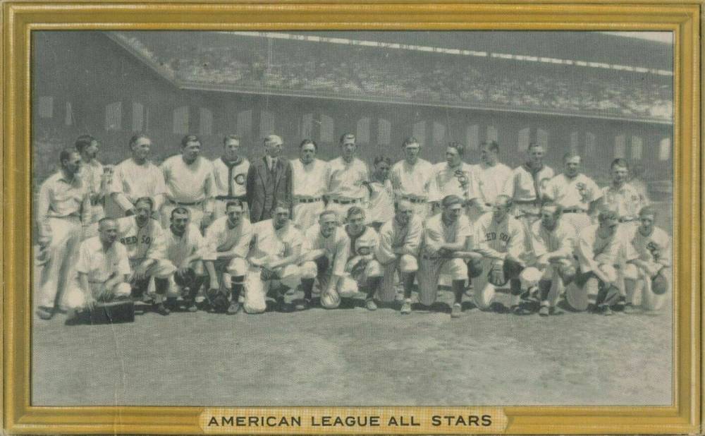 1934 Goudey Premiums R309-1 American League All-Stars # Baseball Card