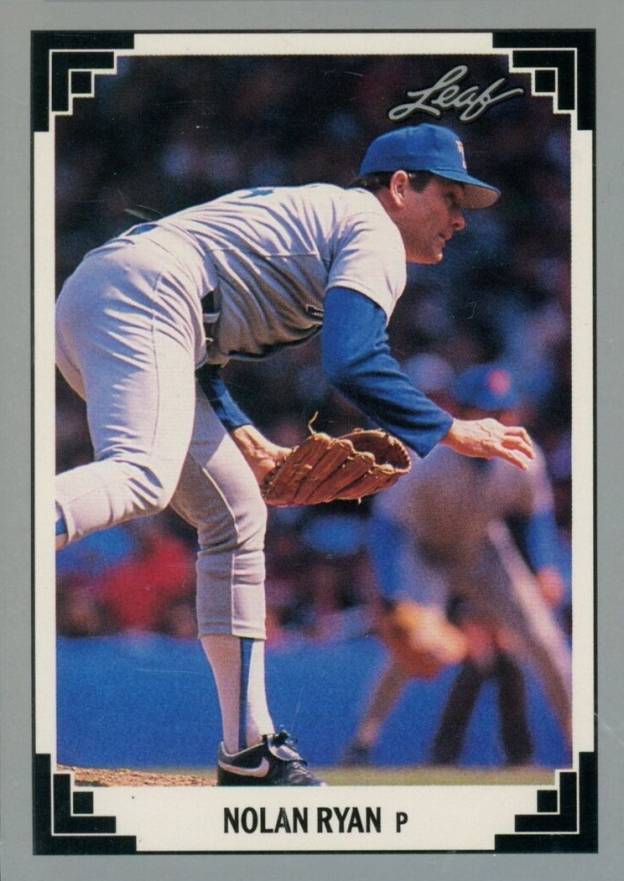 1991 Leaf Nolan Ryan #423 Baseball Card