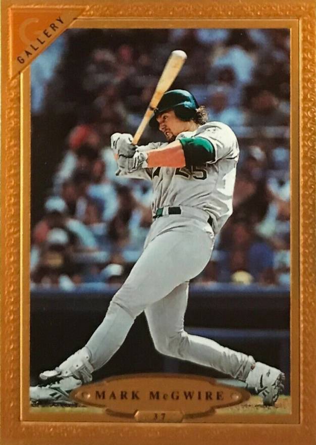 1997 Topps Gallery Mark McGwire #37 Baseball Card