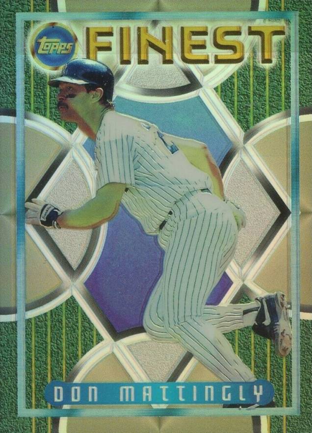 1995 Finest Don Mattingly #126 Baseball Card