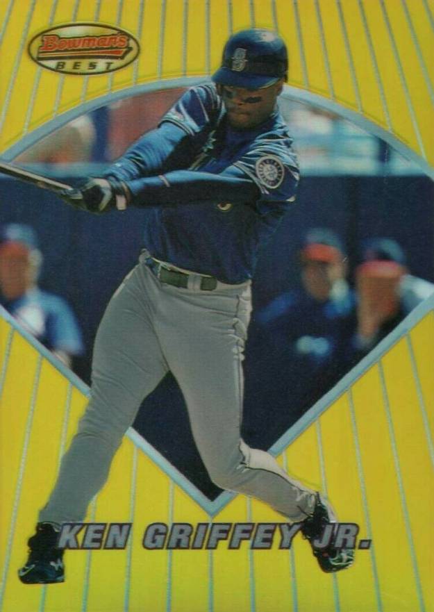 1996 Bowman's Best Preview Ken Griffey Jr. #BBP30 Baseball Card