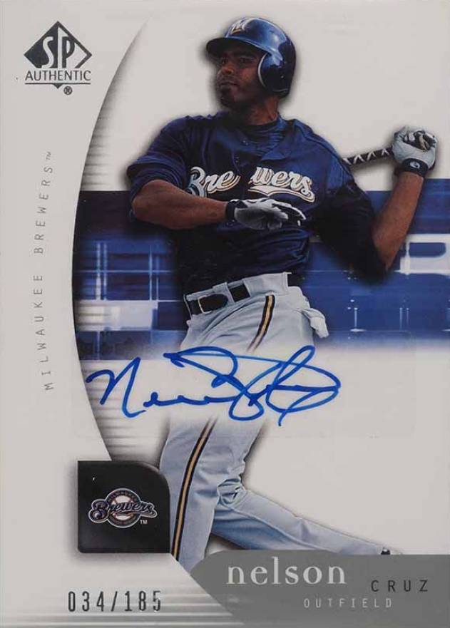 2005 SP Authentic Nelson Cruz #152 Baseball Card
