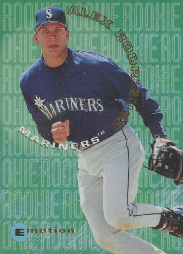 1995 Emotion Rookies Alex Rodriguez #10 Baseball Card