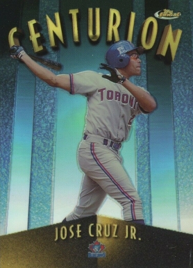 1998 Finest Centurion Jose Cruz Jr. #C6 Baseball Card