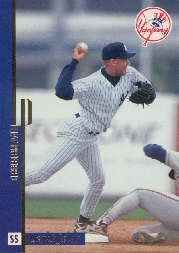1996 Leaf Preferred Derek Jeter #116 Baseball Card