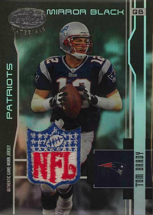 2003 Leaf Certified Materials Tom Brady #76 Football Card