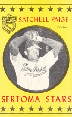 1977 Sertoma Stars Puzzle Satchel Paige # Baseball Card